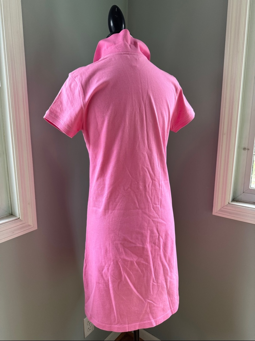 Lilly Pulitzer pink pique cotton polo dress Preppy resort wear classic timeless - Picture 4 of 8